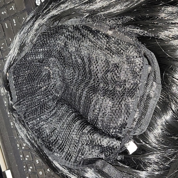 Skin Top Part Wig - Black - Picture 6 of 7